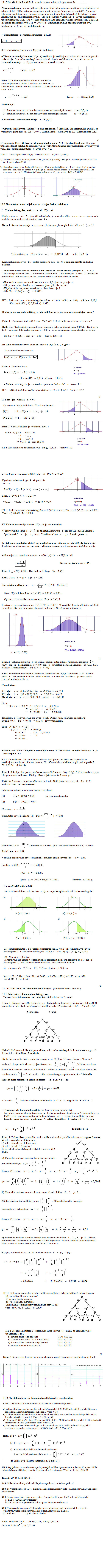 Tilastojen ja todenn�k�isyyden osa 4 