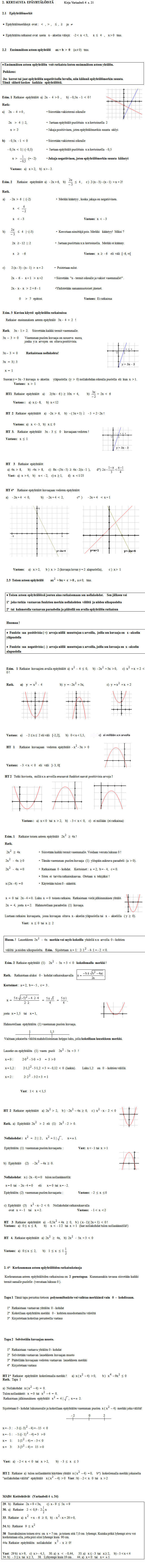 MAB4  1. syyskuu 10,  Ep�yht�l�it�